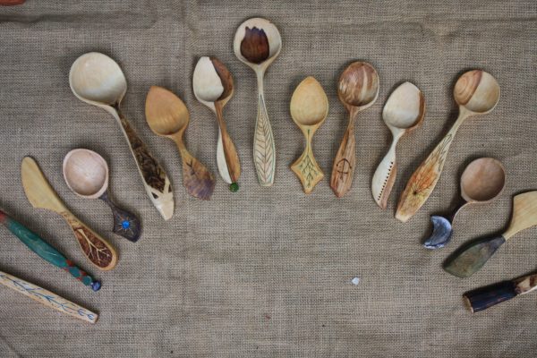 Spoon Carving day at Longway Bank Woods, Derbyshire - 20th May 2023 - Image 3