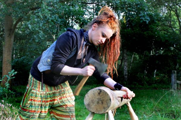 Spoon Carving day at Longway Bank Woods, Derbyshire - 20th May 2023 - Image 2