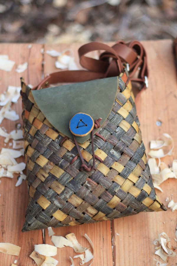 Woven willow bark side bag (pre-order) - Image 2